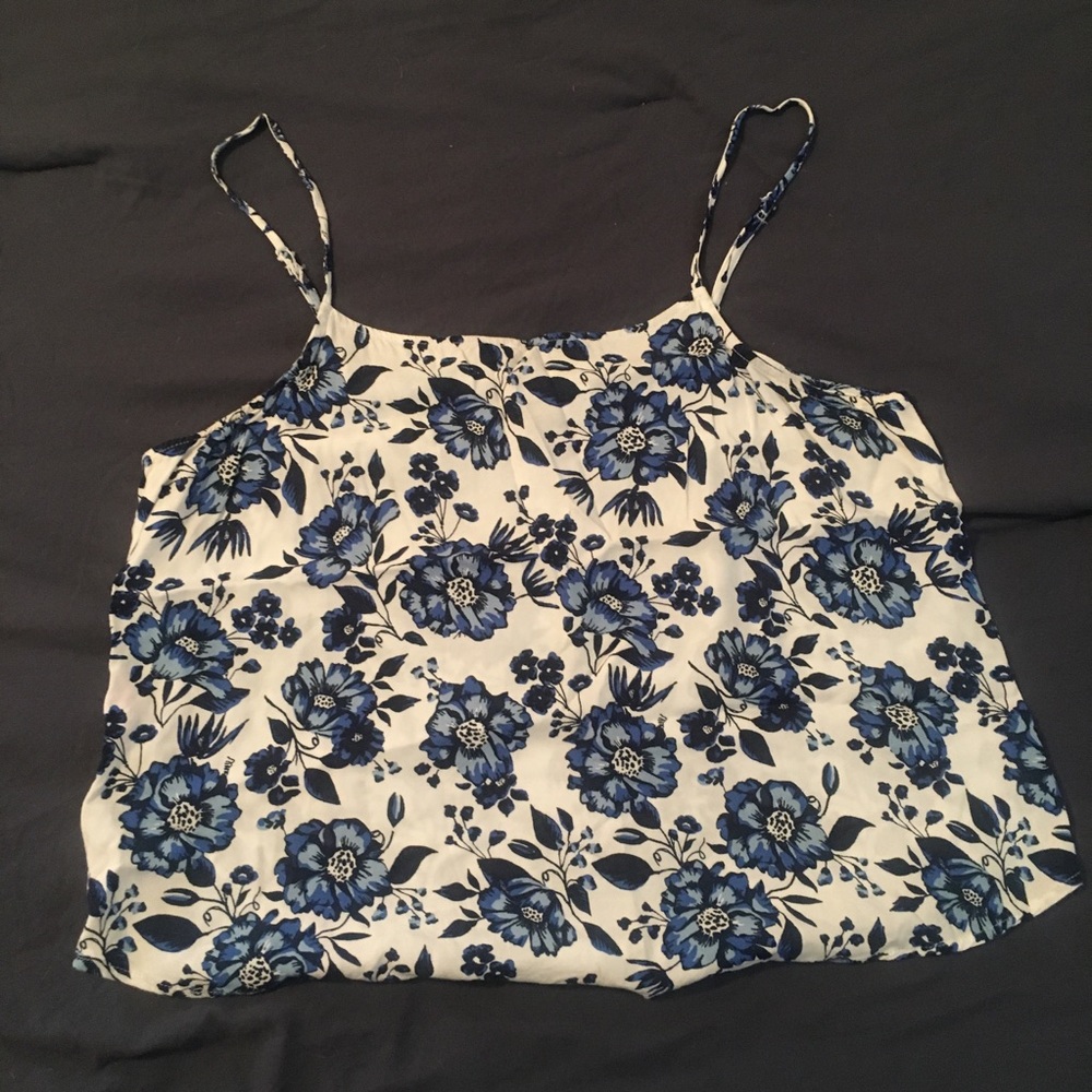 Floral h&m cami top